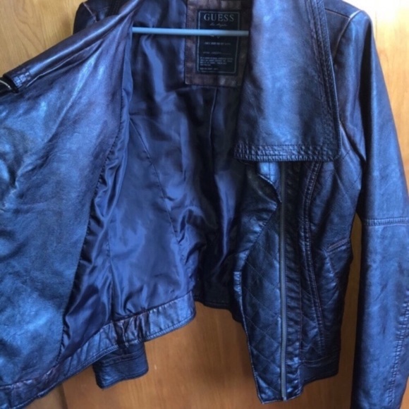 Faux leather Moto jacket - Picture 6 of 7